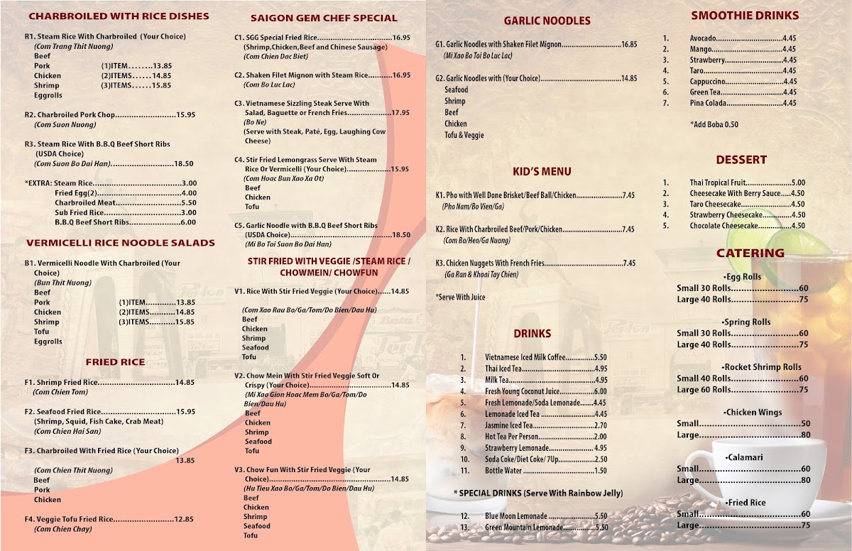 Menu Pho Saigon Gem-1